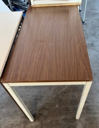 4x Inpaktafel Office shop, bruin, bouwjaar 2015